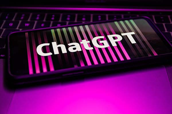What is ChatGPT an image reflection of the chatgpt logo and site